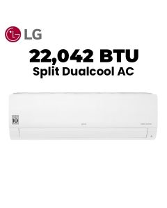 LG Split Air Conditioner, DUALCOOL, WiFi, 22,042 BTU | I27TNC