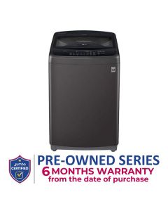 LG Top Load Washer, 18Kg, Black Color, Smart Inverter Control, TurboDrum, Smart Diagnosis | T18665NEHT2