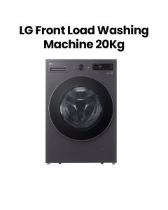 LG  20KG Front Load Washing Machine - Essence Graphite |F0Z8DYPK4 - Made in China