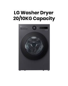 LG Washer Dryer 20/10KG Capacity, Essence Graphite | F0Z6DRPK4.AEGPMEA