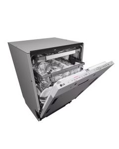 LG 14 Place Setting Built-In Dishwasher with QuadWash™ & Inverter Direct Drive – Stainless Steel | Model DBC435TSL.AASPGCC