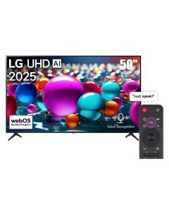 LG 50" UHD 4K Smart TV - Black | 50UA85006LA