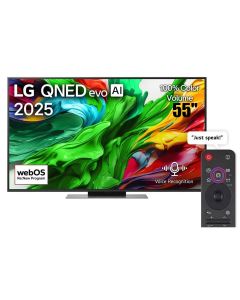 LG 55" QNED 4K Smart TV | Black | 55QNED86A6A