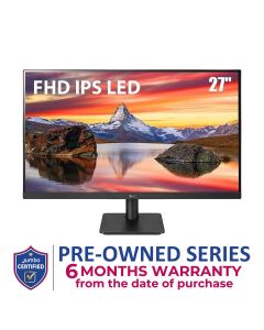 LG 27MP400-B 27'' IPS Full HD Monitor with 3-Side Virtually Borderless Design