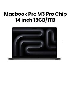 Apple MacBook Pro 14-inch M3 Pro Chip 12-Core CPU and 18-Core GPU, 1TB SSD - Space Black |MRX43AB/A