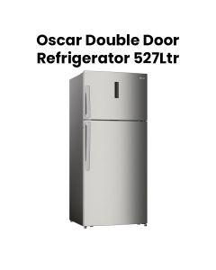 Oscar 527Ltrs. Double Door Refrigerator - Silver | ORF 710 FFHS