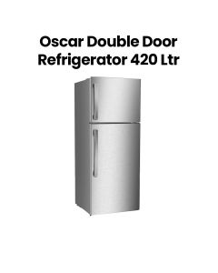 Oscar 420 Ltrs Double Door Refrigerator | ORF 540FFW