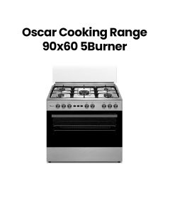 Oscar Free Standing Cooking Range | 90x60 | Full Gas with Full Safety & Thermostat | 9060FGG