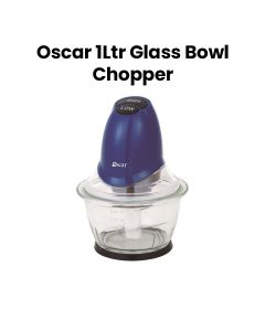 Oscar 1Ltr Glass Bowl Chopper | OCH 350GB