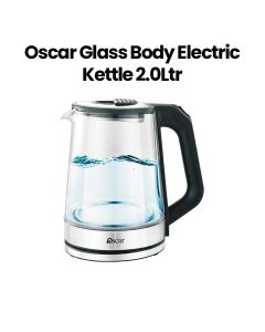 Oscar 2.0L Glass Body Electric Kettle | OKT 20LS GL