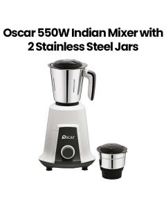 Oscar 550W Indian Mixer with 2 Stainless Steel Jars | OMG550INDK1