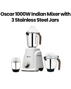 Oscar 1000W Indian Mixer with 3 Stainless Steel Jars | OMG100INDK1