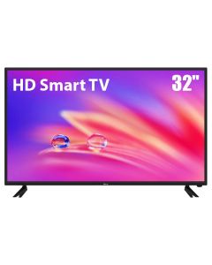 Oscar 32-Inch HD Smart Android TV with Tempered Glass & Remote | OS32SATVG