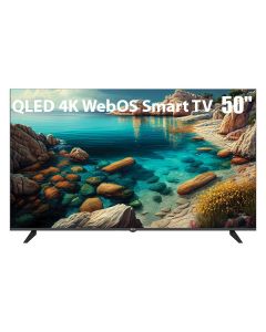 Oscar 50" Frameless QLED 4K UHD WebOS Smart TV with Magic Remote | Black | OS50QLEDW