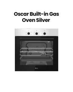 Oscar Built-in Gas Oven Silver |OBD 60BIGX