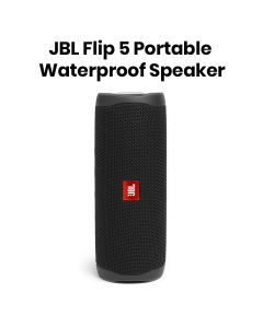 JBL Flip 5 Portable Waterproof Speaker - Black