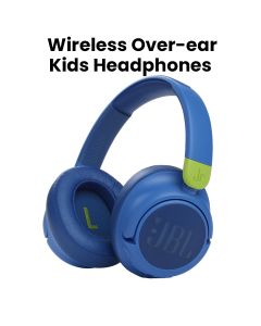 JBL JR 460NC Wireless Over-ear Noise Cancelling Kids Headphones - Blue