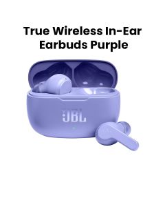 JBL Wave 200TWS True Wireless In-Ear Earbuds - Purple
