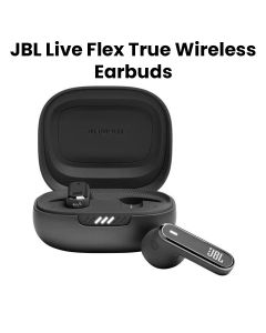 JBL Live Flex | True Wireless Noise Cancelling Earbuds - Black