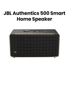 JBL Authentics 500 Smart Home Speaker with Wi-Fi, Bluetooth and Voice Assistants with Retro Design