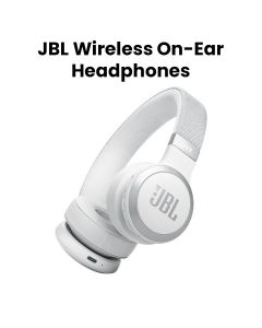 JBL Live 670NC | Wireless On-Ear with True Adaptive Noise Cancelling Headphones - White