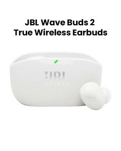 JBL Wave Buds True Wireless Noise Cancelling Earbuds  - White | WAVEBUDS2