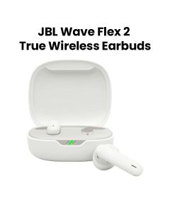 JBL Wave Flex 2 True Wireless Earbuds - White | WAVEFLEX2