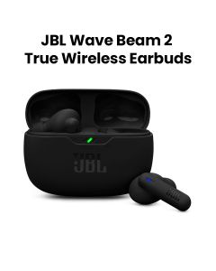 JBL Wave Beam 2 True Wireless Noise Cancelling Earbuds - Black | WAVEBEAM2