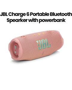 JBL Charge 6 Portable Waterproof and Drop-Proof Bluetooth Speaker with Powerbank |JBLCHARGE6PIK