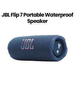 JBL Flip 7 Portable Waterproof and Drop-Proof Bluetooth Speaker Blue |JBLFLIP7BLU