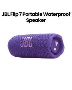 JBL Flip 7 Portable Waterproof and Drop-Proof Bluetooth Speaker Purple |JBLFLIP7PUR
