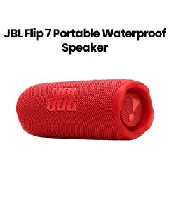 JBL Flip 7 Portable Waterproof and Drop-Proof Bluetooth Speaker Red |JBLFLIP7RED