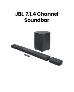 JBL 7.1.4 Channel Soundbar System with Detachable Surround Speakers, Dolby Atmos & DTS:X | Black | JBLBAR1000MK2