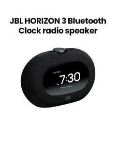 JBL Horizon3 Bluetooth Clock Radio Speaker with DAB/DAB+/FM | Black