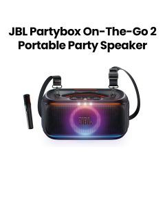 JBL PartyBox On-The-Go 2 Portable Party Speaker – Black