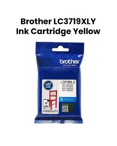 Genuine Brother Ink Cartridge - Yellow | LC3719XLY