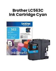 Genuine Brother LC563C Ink Cartridge - Cyan