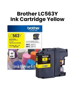 Genuine Brother LC563Y Ink Cartridge - Yellow