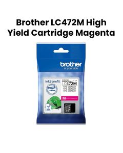 Genuine Brother High Yield Cartridge - Magenta | LC472M