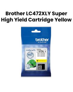 Genuine Brother Super High Yield Cartridge - Yellow | LC472XLY