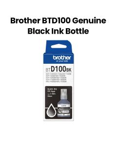 Brother BTD100BK Black Cartridge for DCP-T430W, DCP-T530DW, DCP-T730DW, DCP-T830DW, MFC-T930DW |BTD100BK