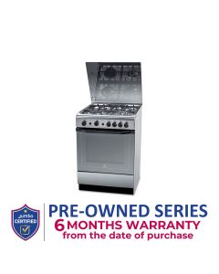 Indesit I6TG1G(X)GH/ 4G+G.Oven-S 60X60 CMS Cooking Range  