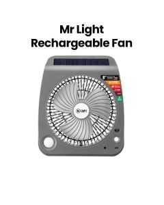 Mr. Light Rechargeable Fan | White | MR 700