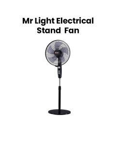 Mr. Light Electrical Stand Fan | White | MR 3418