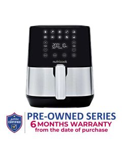 Nutricook 3.6L Rapid Air Fryer – Compact Family Size, Rapid Hot Air Technology, Healthy Oil-Free Cooking for Everyday Meals | NC-AF204