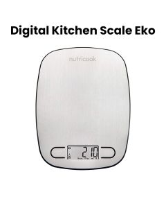Nutricook Digital Kitchen Scale Eko, Precision Food Weighing Scale for Baking, Cooking & Diet, High Accuracy LCD Display | NC-KSE5