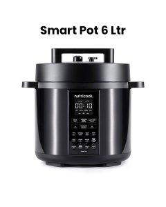 Nutricook Smart Pot 2 Electric Pressure Cooker 6L, Digital Multi-Function Cooker for Fast Healthy Cooking | NC-SP204K