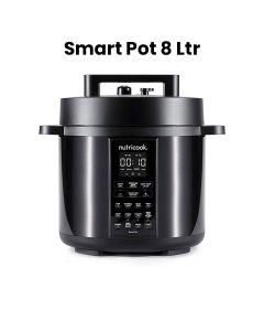 Nutricook Smart Pot 2 Electric Pressure Cooker 8L, Large Capacity Digital Multi Cooker for Fast Healthy Cooking | NC-SP208K