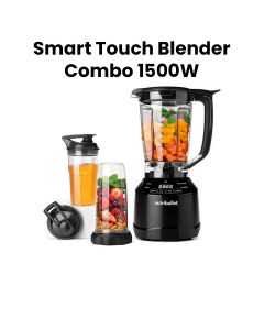 NutriBullet Smart Touch Blender Combo 1500W – High Power Blender with Digital Touch Controls for Smoothies & Ice Crushing,  NBT-0815