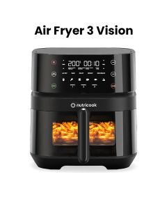 Nutricook Air Fryer 3 5.7L Digital Air Fryer, Large Capacity Oil-Free Fryer for Healthy Cooking | NC-AF357V